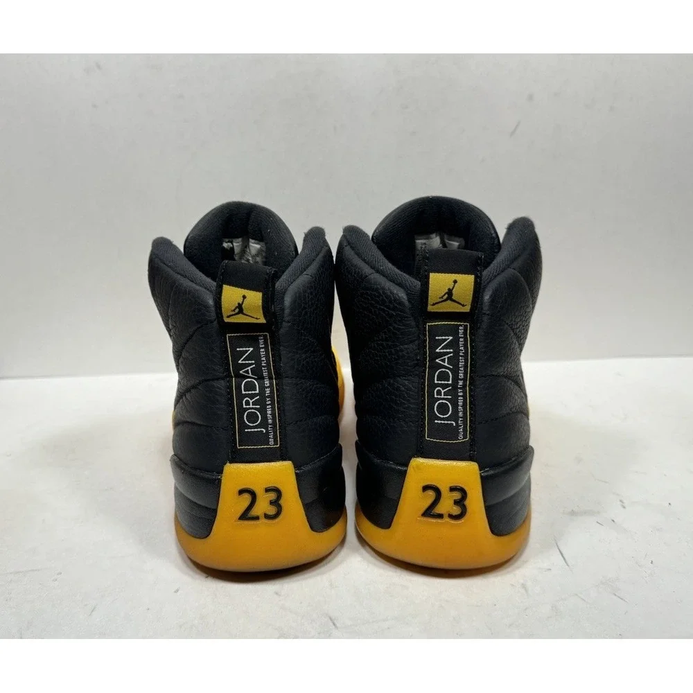 Nike Air Jordan 12 University Gold Mens Size 9.5 130690-070 OG XII Retro Black